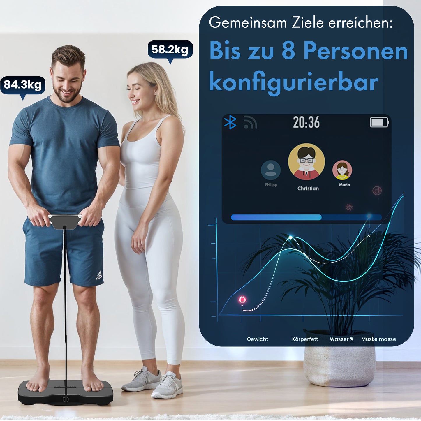 Smart Body Scale: Die smarte Waage